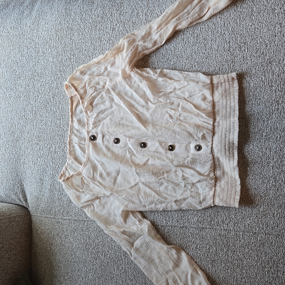 Creme blouse